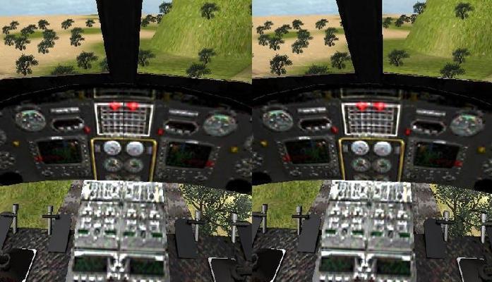 3D直升机VR