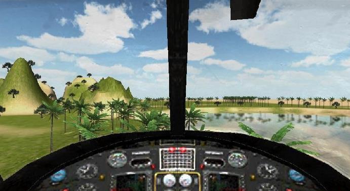 3D直升机VR