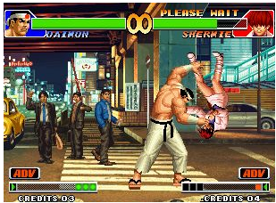 kof98大门五郎-防御不能演示