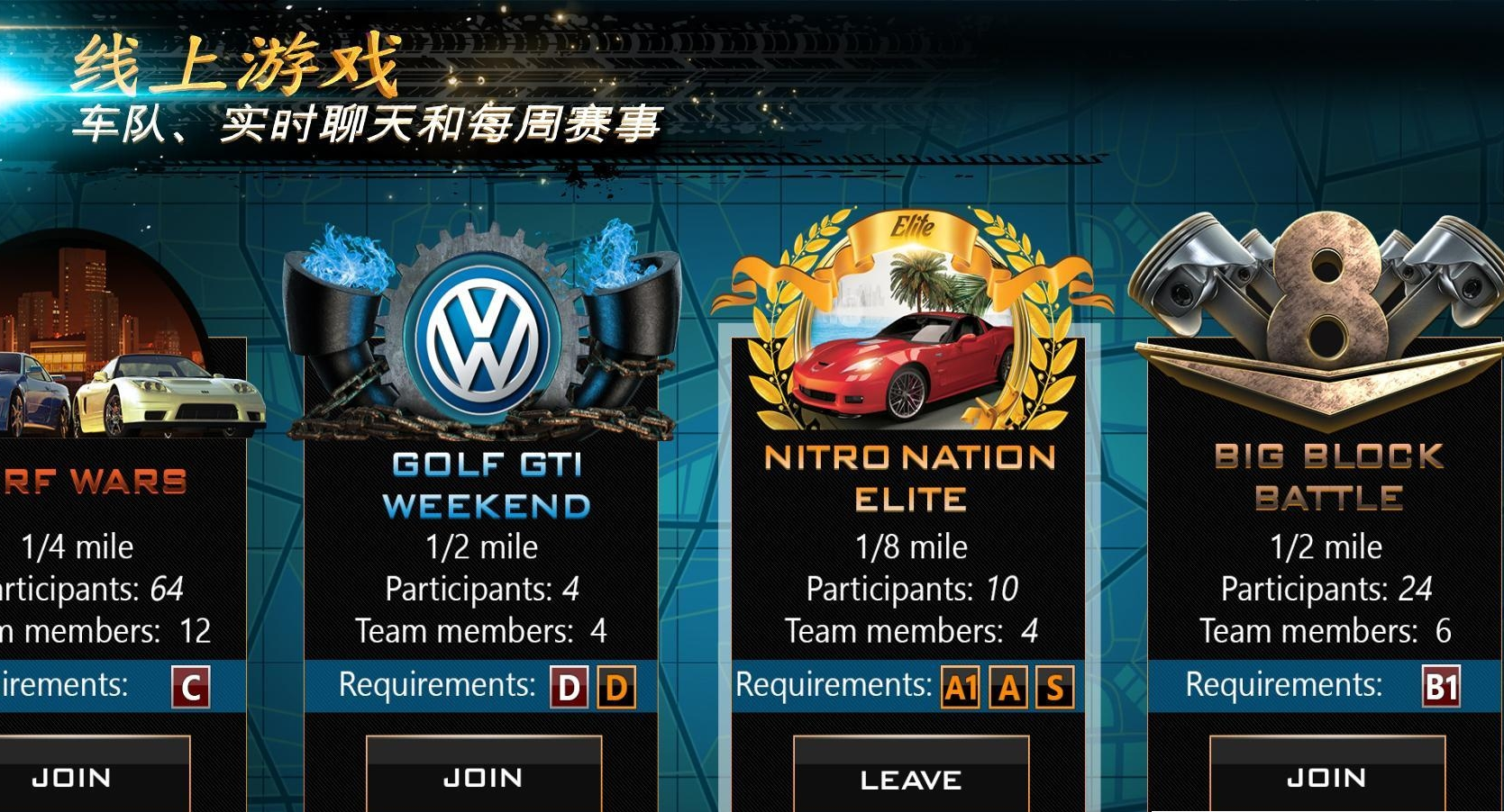 氮气赛车(Nitro Nation)