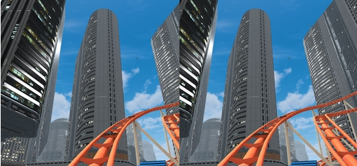 VR过山车游戏