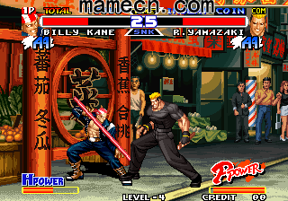饿狼传说特别版Real Bout Fatal Fury Special出招表