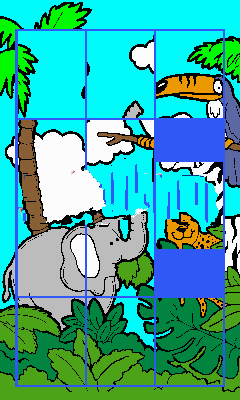 油画拼图