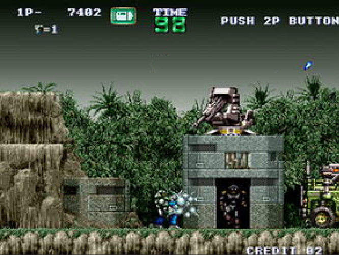 钢炮部队 2Gunforce 2美版