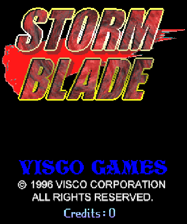 暴风之刃StormBlade美版 
