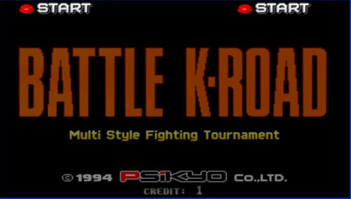 世界武术格斗比赛BattleK-Road
