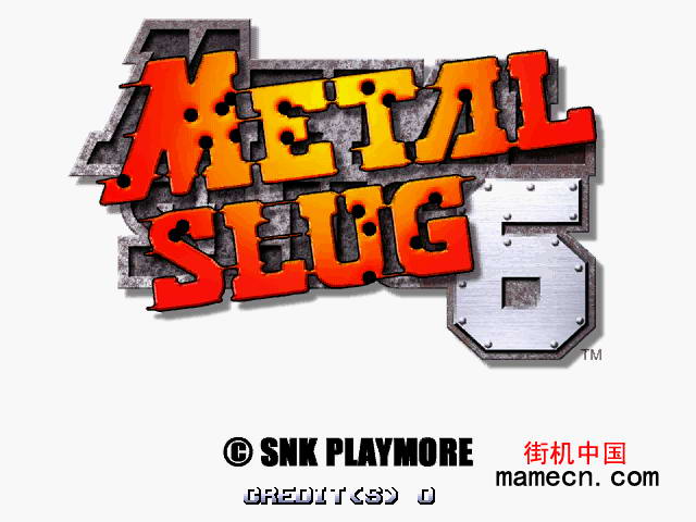 合金弹头6 Metal Slug 6