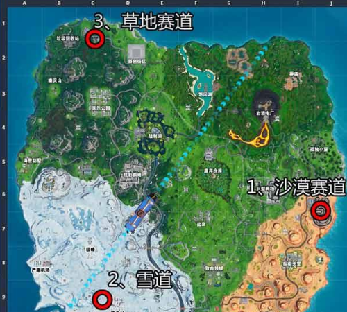堡垒之夜第九赛季第五周任务快速完成技巧