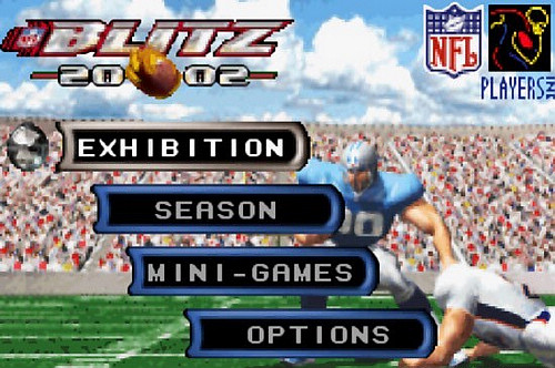 NFL橄榄球闪电大作战2002作弊版