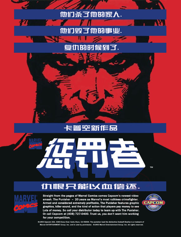 惩罚者汉化海报