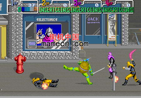 忍者神龟世界版 Teenage Mutant Ninja Turtles(World)下载,街机游戏下载-街机中国