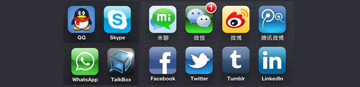 全球热门社交软件
