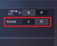 和平精英淘汰回放开启方法介绍