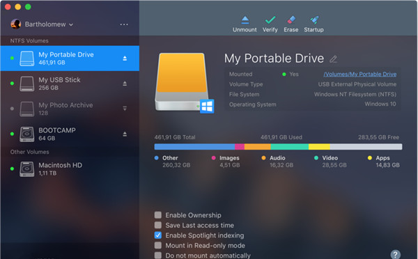 Paragon NTFS for Mac专业版