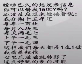 抖音能借我1500元吗出处及梗缘详解