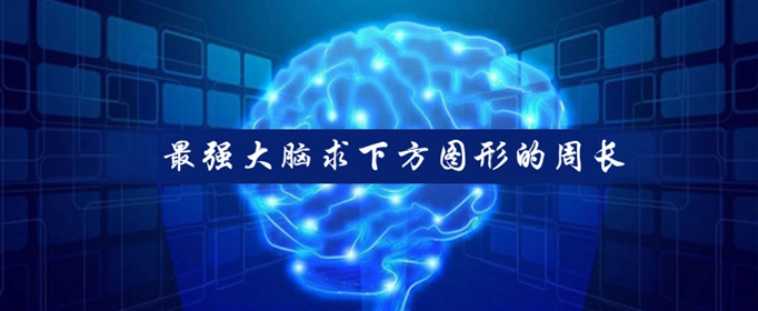 最强大脑求下方图形的周长