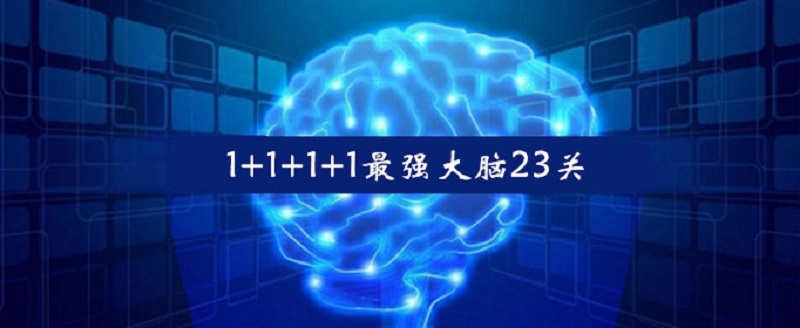 1+1+1+1最强大脑23关