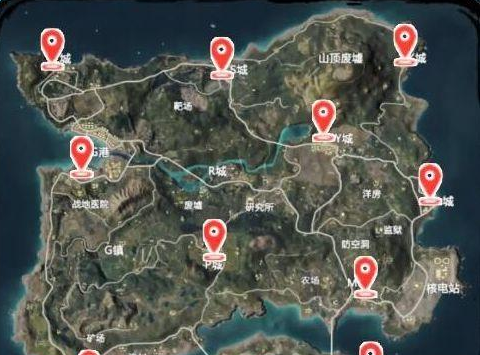 和平精英圣诞乐园位置坐标介绍