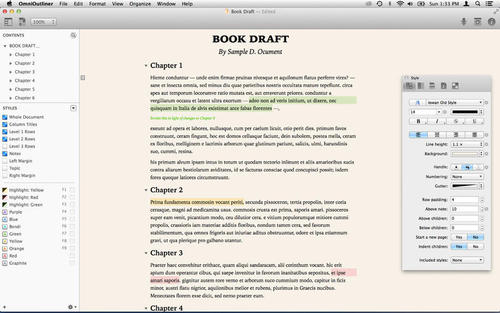 OmniOutliner5Pro