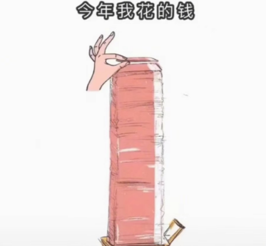 今年我花的钱表情包大全