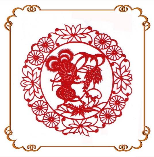2020鼠年福字图片分享可扫