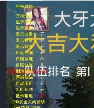 刺激战场终极恐惧透视自瞄助手工具