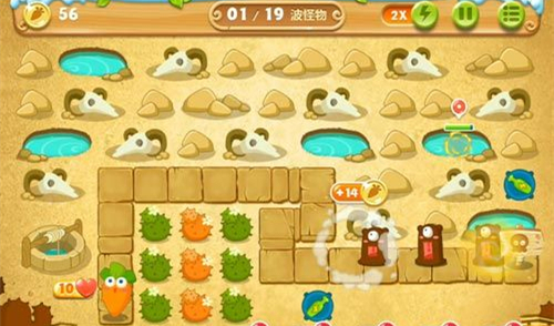 保卫萝卜2第78关攻略