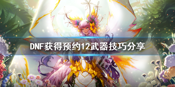 DNF获得预约12武器技巧分享