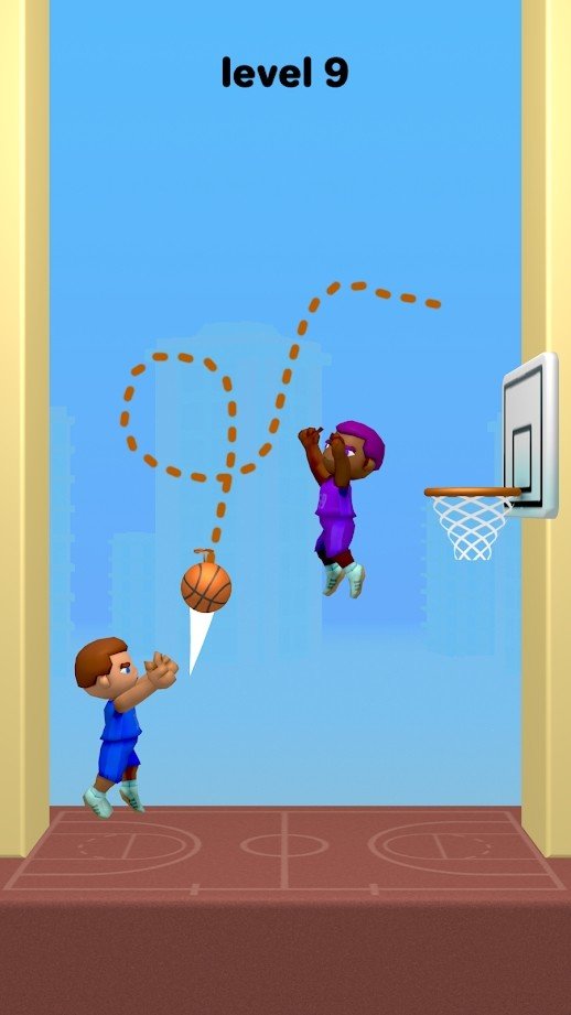 涂鸦灌篮游戏安卓版(Doodle Dunk)图片1
