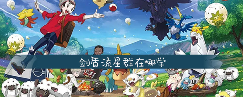 精灵宝可梦剑盾流星群学习位置