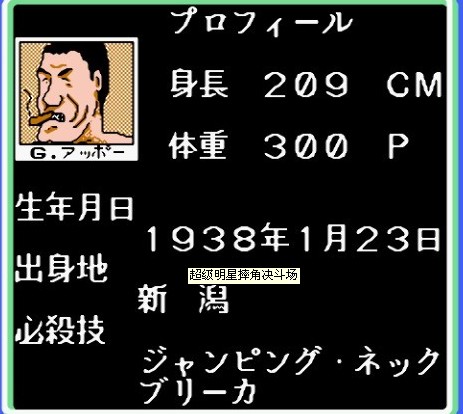 fc超级明星摔角决斗场中文版