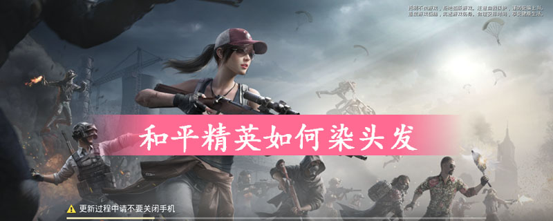 和平精英染头发攻略