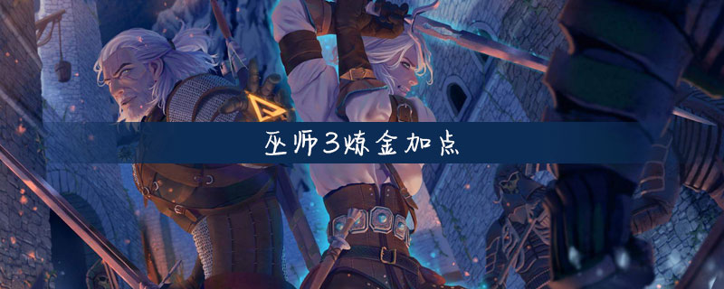 巫师3炼金加点方法一览