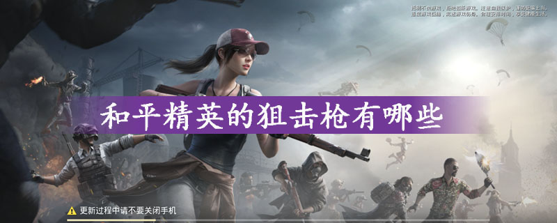 和平精英狙击枪图文一览