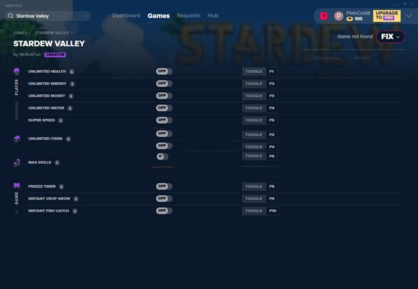 星露谷物语十项修改器 v1.4.3 MrAntiFun版