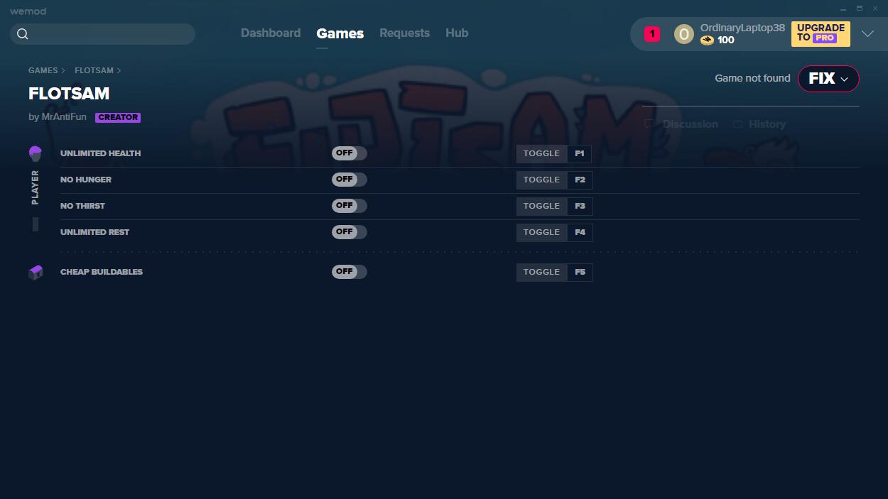 漂流品 v2019.11.17 五项修改器Mrantifun版