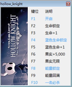 空洞骑士九项修改器绿色版 v1.4.3.2 免费版