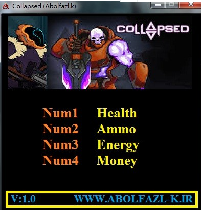 COLLAPSED四项修改器绿色版 v1.0 中文版