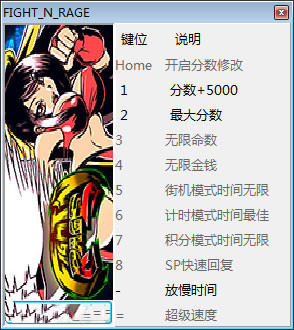 战斗狂怒十项修改器 v1.0 绿色免费版
