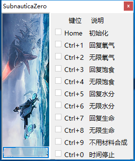 深海迷航零度之下修改器截图