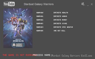 星尘银河战士六项修改器  v1.0 LIRW版