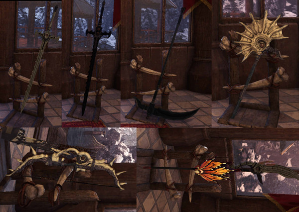 怪物猎人世界：冰原火焰之纹章遗迹武器MOD 绿色免费版