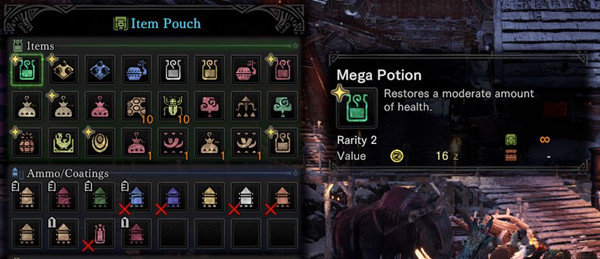 怪物猎人世界：冰原无限的消耗品和弹药MOD 绿色免费版