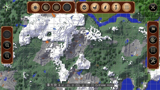 我的世界JourneyMap旅行地图MOD v5.5 中文汉化版