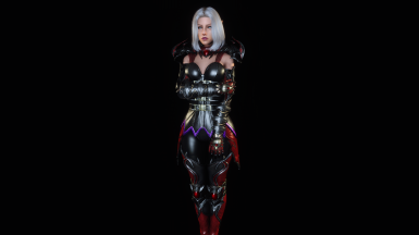 上古卷轴5：天际重制版女性吸血鬼复古装甲MOD 绿色免费版