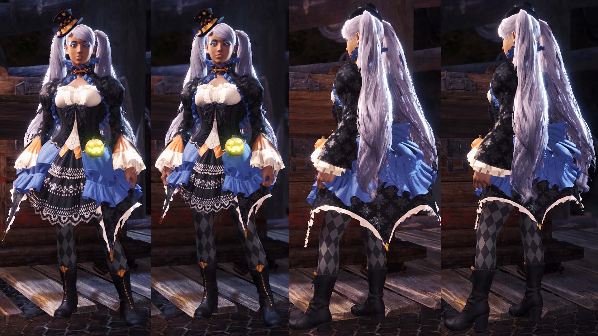 怪物猎人世界:冰原 女性调皮可爱礼服MOD