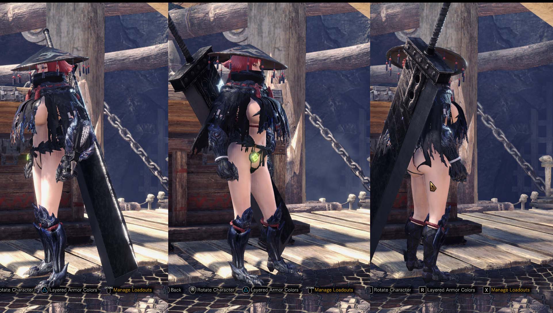 怪物猎人世界:冰原 清凉死亡加隆服装MOD