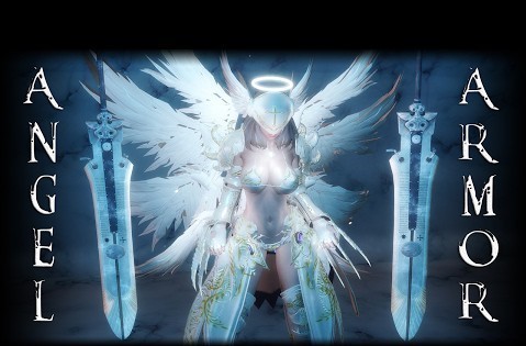 《上古卷轴5：天际》六翼天使铠甲MOD