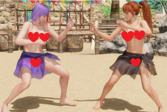 死或生6Ayane&Phase-4镂空泳衣系列MOD下载 绿色版