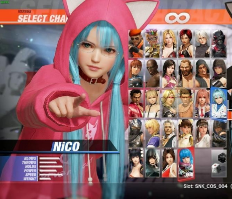 死或生6Kula&Nico可爱猫咪服装MOD下载 绿色版